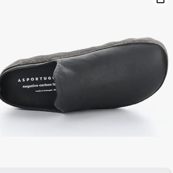 ASPORTUGUESAS clogs women Size 9 Black 000 Corn Biofiber - Picture 2 of 12